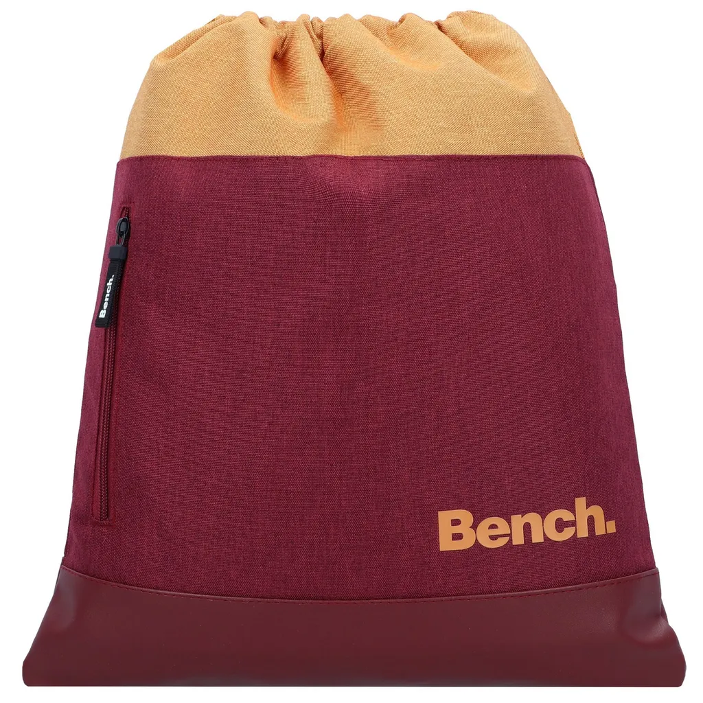 Bench Gymbag Borsa Ginnastica - Ocher Berry Multicolore con Tasca Zip - 2