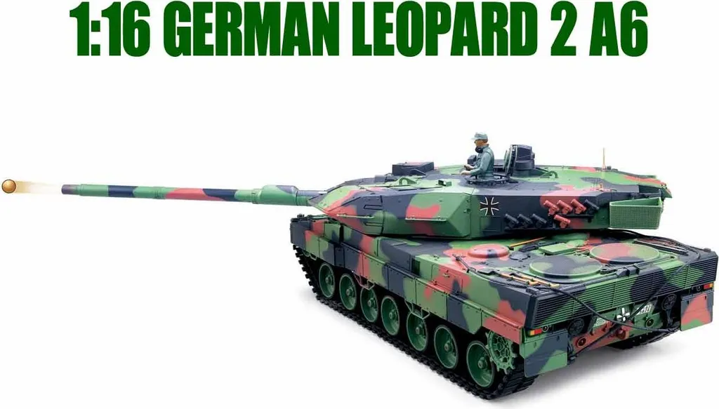 Leopard 2A6 1:16 V7.0 : Enfin un Char RC Fiable, Puissant et Réaliste