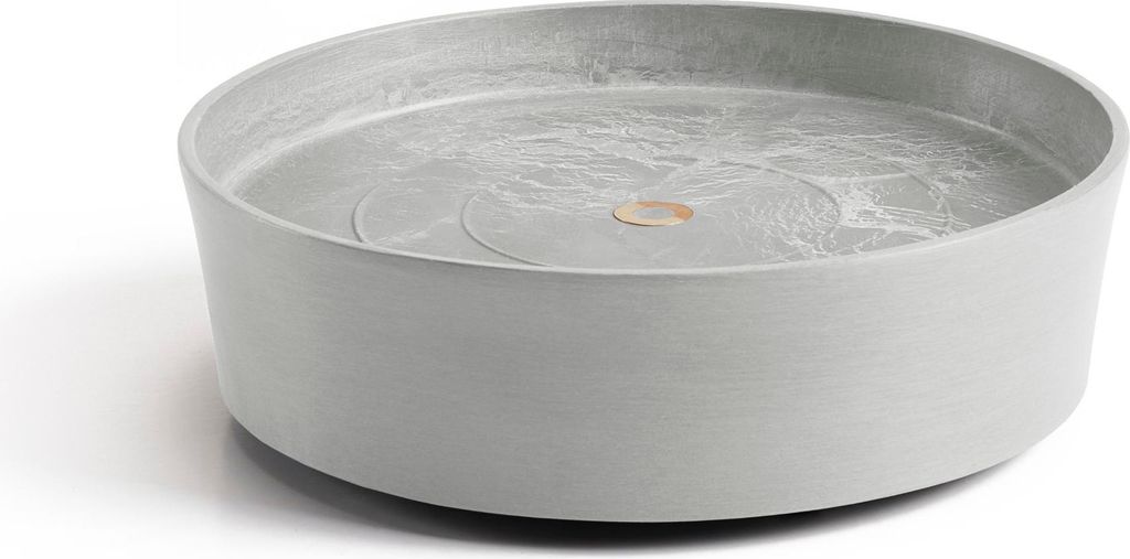 Ecopots Untersetzer mit Rädern 30 für Blumentöpfe - L 28,7 cm x B 28,7 cm x H 8,3 cm - Innen- und Außenbereich