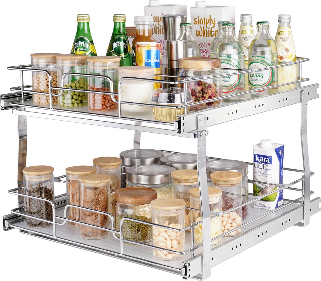 VEVOR výsuvný stojan na kořenky (508x533x383 mm) dřezová Obrázek produktu 