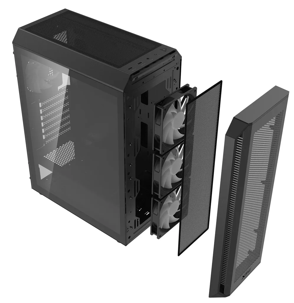 Boîtier Informatique XPG Valor Air Plus pour Configuration Gaming - 8