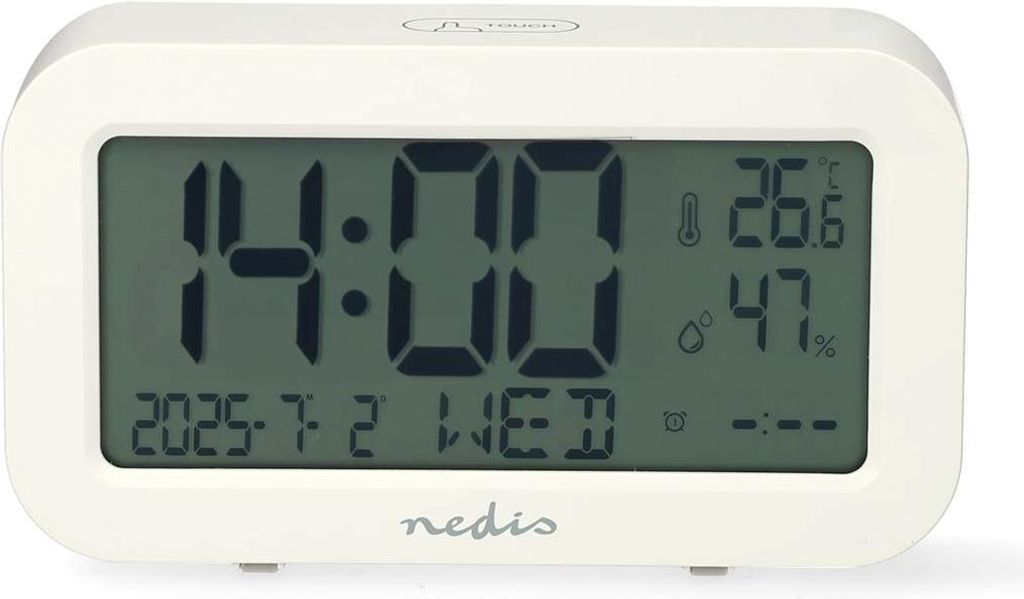 Digitálny stolový budík, LCD, odloženie budenia, časovač, Obrázok produktu 