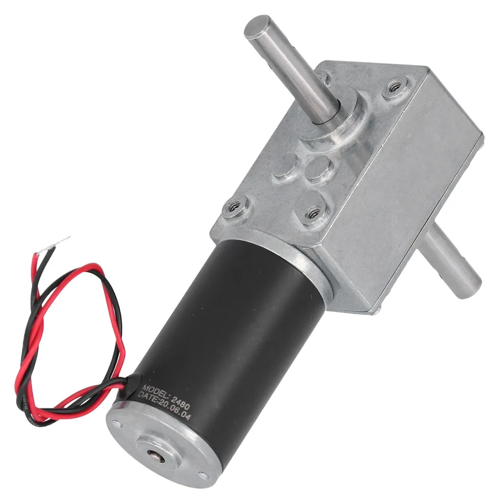 Moteur à courant continu 24V 260 tr/min avec arbre en acier inoxydable