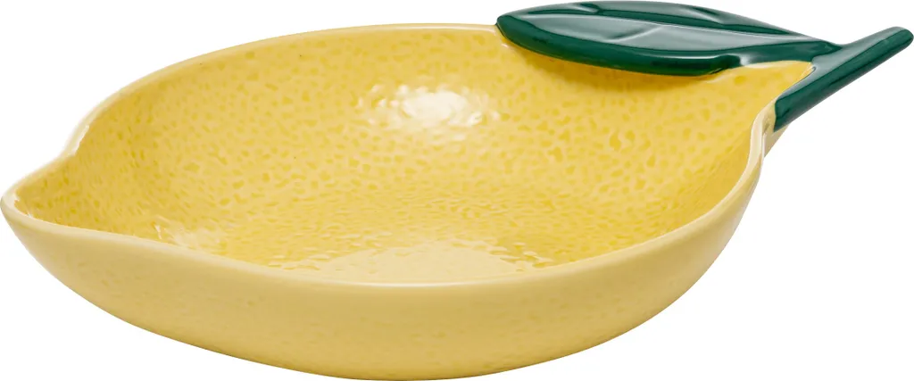 Piatto Portata Ceramica Giallo Limone 31cm Secret de Gourmet