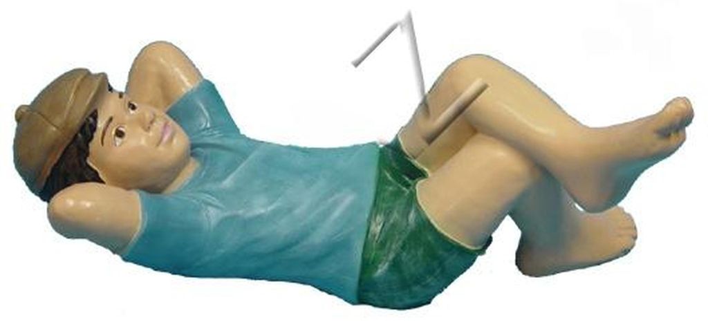 Design Junge Figur Statue Skulptur Figuren Skulpturen Dekoration Deko Neu