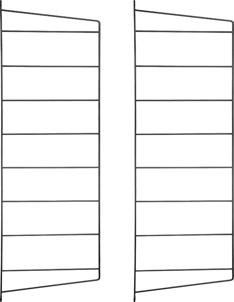 Natural Goods Berlin 2X Regalhalterung TEGEL - Wandregal aus Metall Wand Regalträger für Hängeregale (Wandleiter) in Wohnzimmer, Küche, Bad und...
