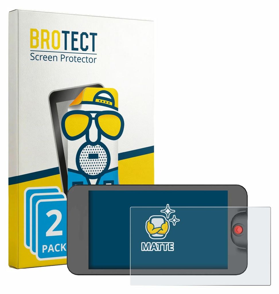 2x BROTECT Schutzfolie für Osee T5 Plus Displayschutz Displayschutzfolie Folie Matt Entspiegelungsfolie