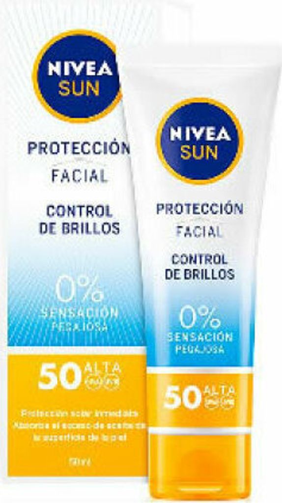 Sonnenschutzcreme für das Gesicht Nivea SPF 50 (50 ml)