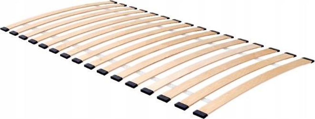 Federleistenrost 80x160 cm für Kinderbett – 13 Birkenleisten, Lattenrost bis 150 kg, mit Kappen & Montageset