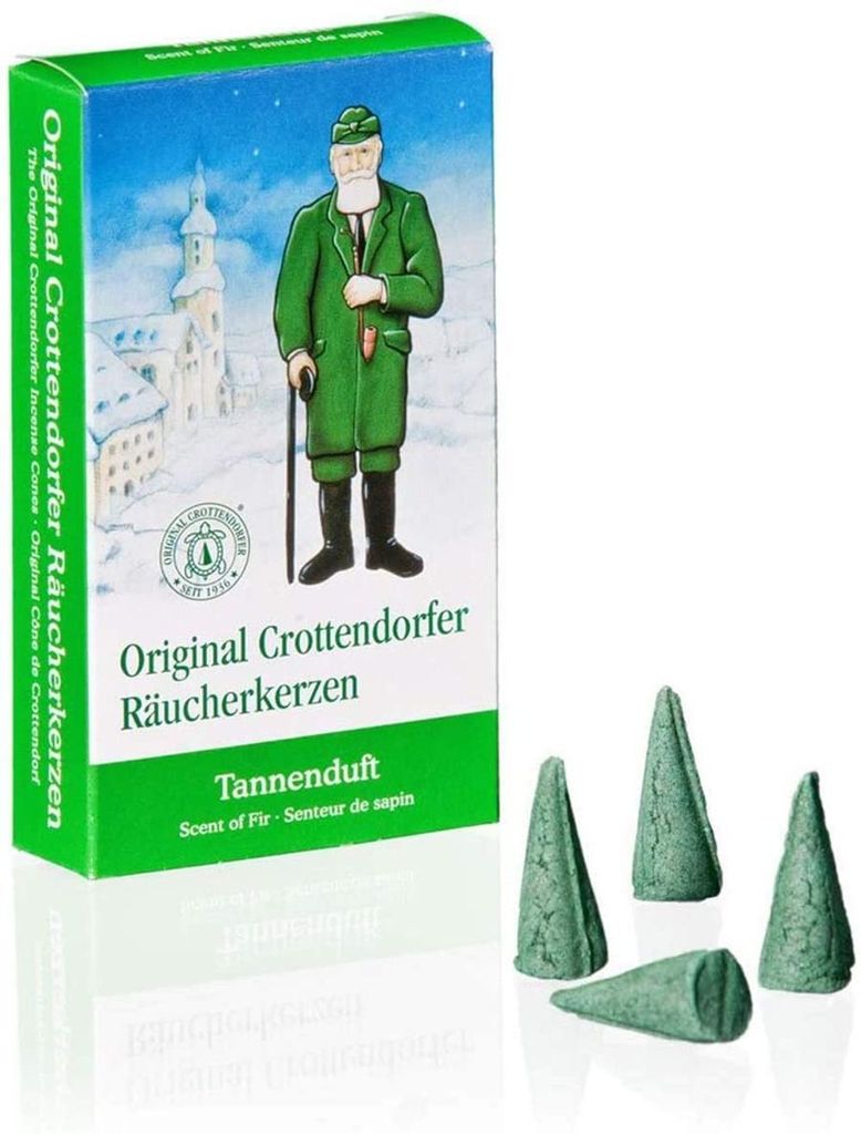 Original Crottendorfer - Räucherkerzen Räucherkegel Gr. M - Produktbild 