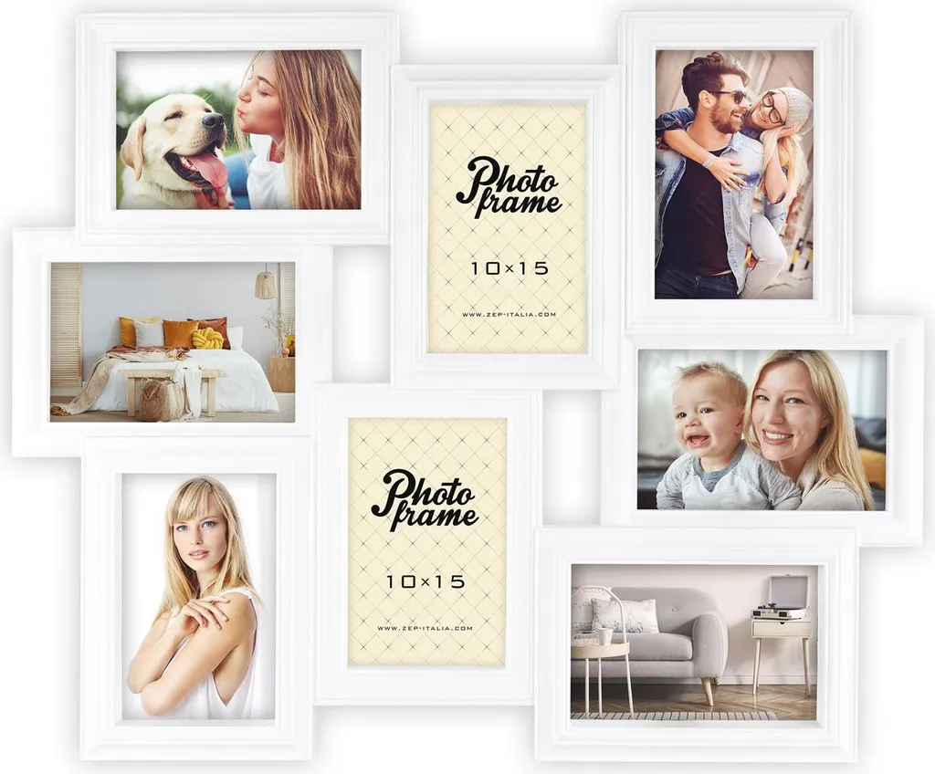 Galleria fotografica Tolosa 8 foto 10x15 cm bianco