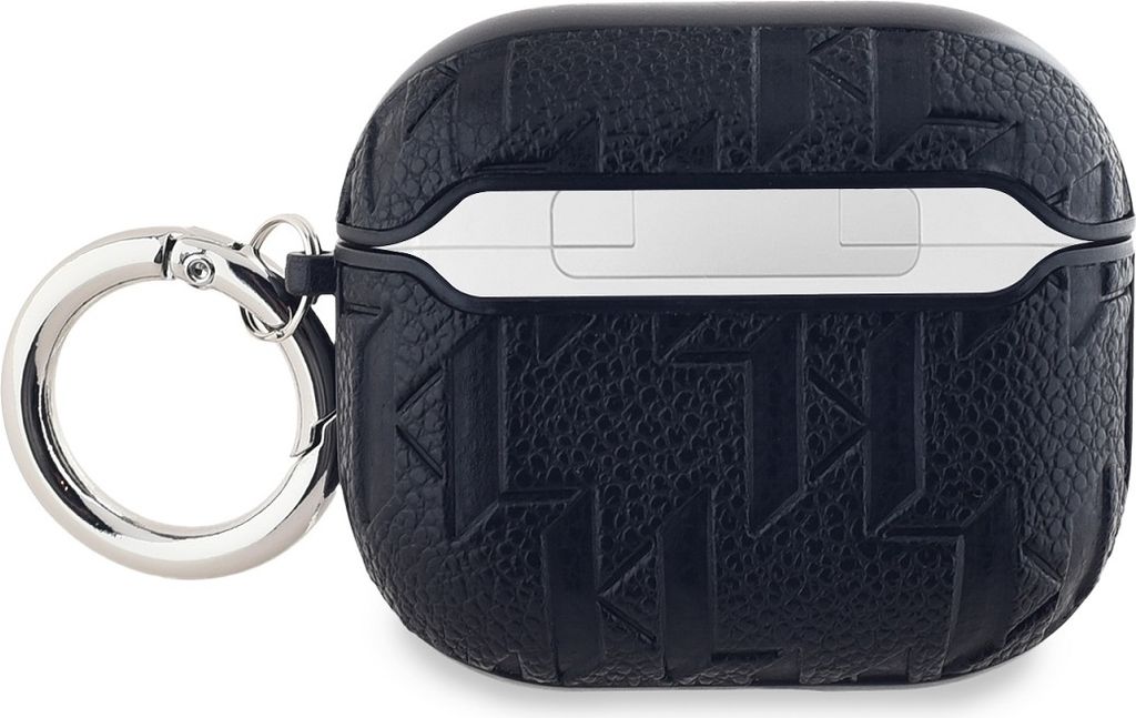 Karl Lagerfeld Custodia Per AirPods 3 Con Glitter - Nera - Design Elegante E Protettivo