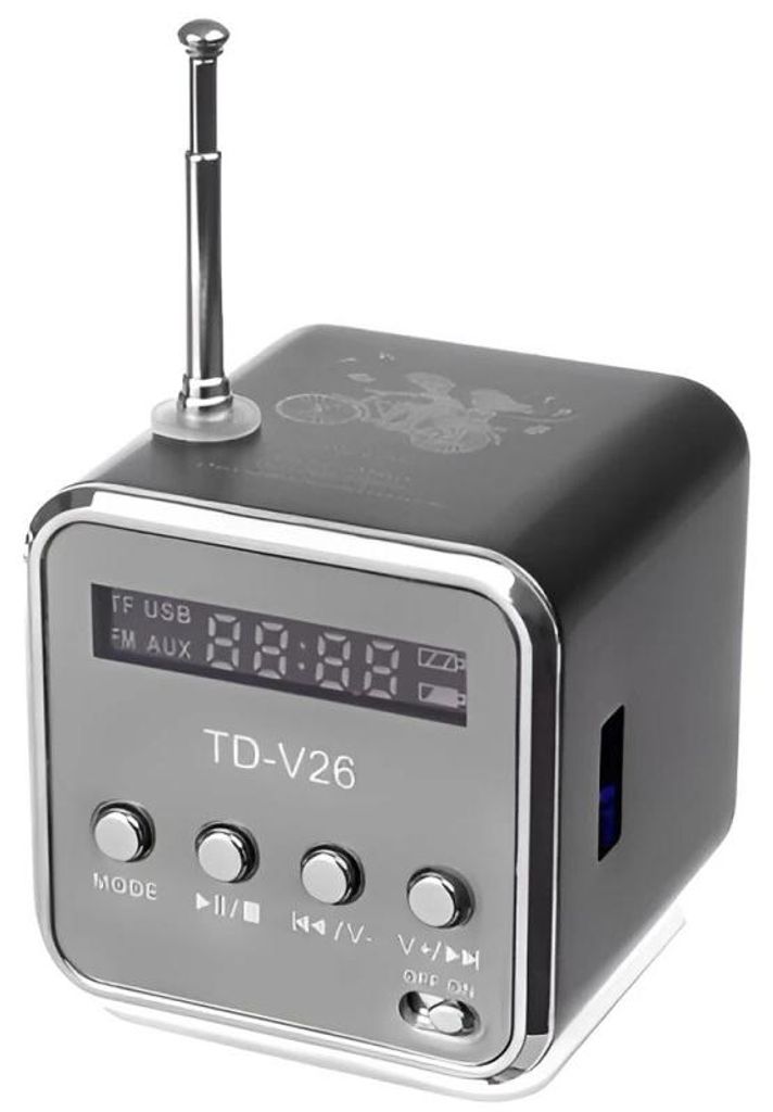 Izoxis Přenosné rádio Global Technology TD - V26 Zdjęcie produktu 