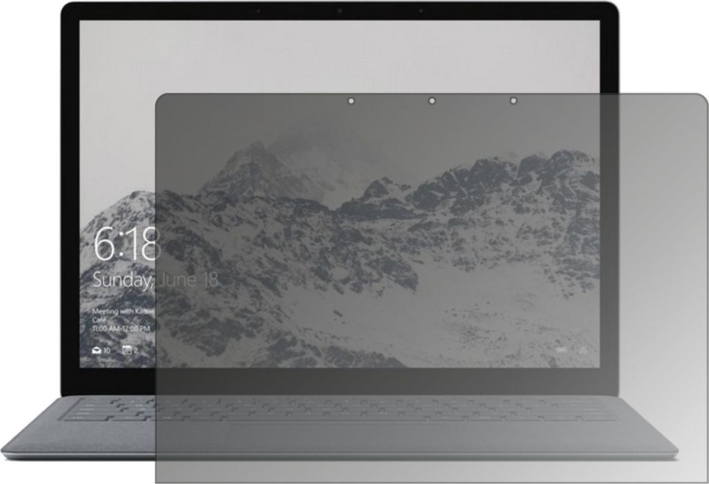 Blickschutzfolie für Microsoft Surface Laptop matt Schutzfolie Folie Display Schutz dipos