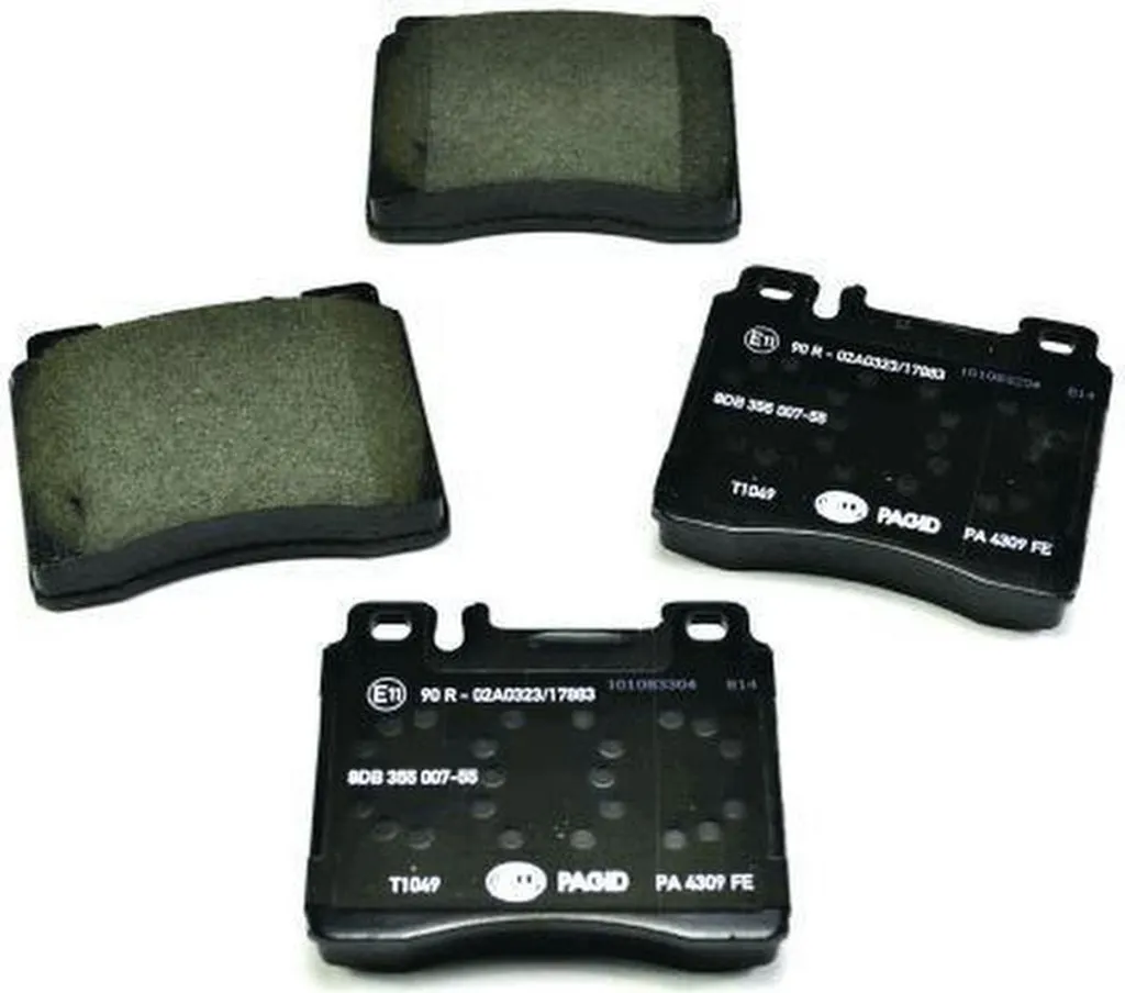 Plaquettes de frein avec indicateur d'usure 18,8 mm HELLA Mercedes S