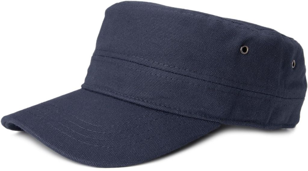 styleBREAKER Uni Military Cap aus Baumwoll-Canvas | Army Produktbild 