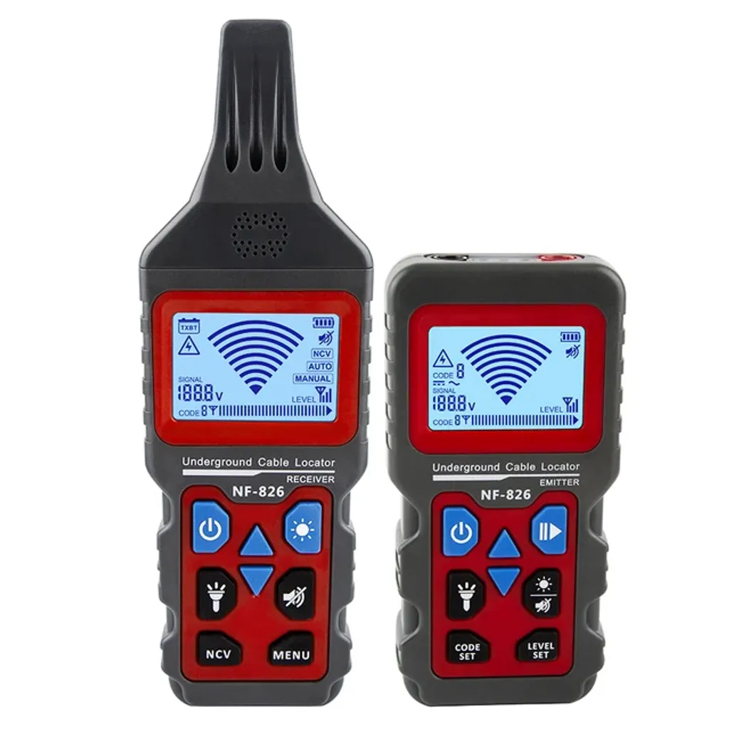 Détecteur de câble NF-826 portable et professionnel localisateur fil