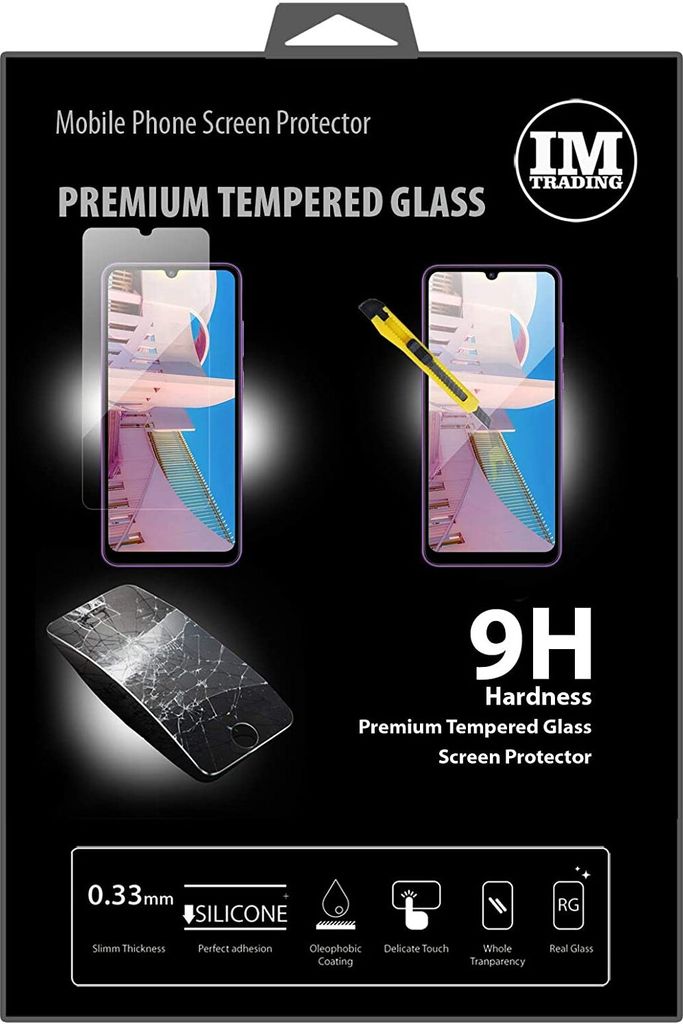 cofi1453 Schutzglas 9H kompatibel mit HUAWEI Y6P Displayschutzfolie Panzerfolie Passgenau Glas