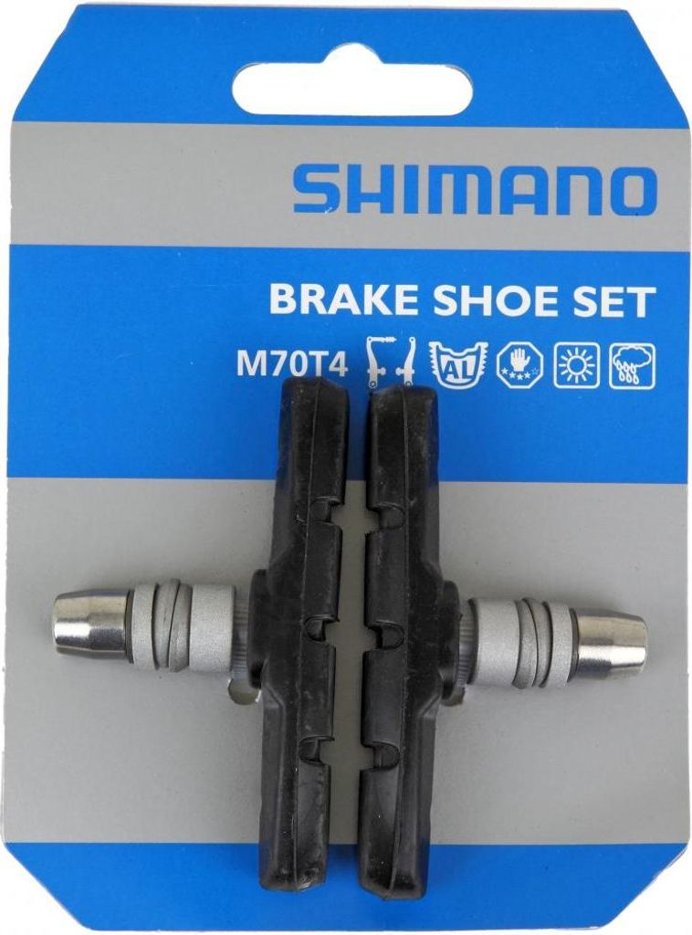 SHIMANO Bremsschuh M70T4 Cartridge BR-R353 ? 1 Paar für Produktbild 