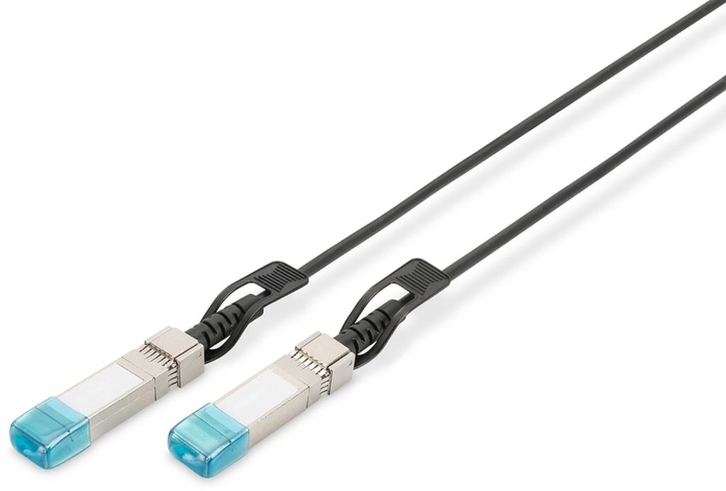 DIGITUS Kabel SFP+ 10G DAC 0.5m schwarz AWG 30 HPE komp.