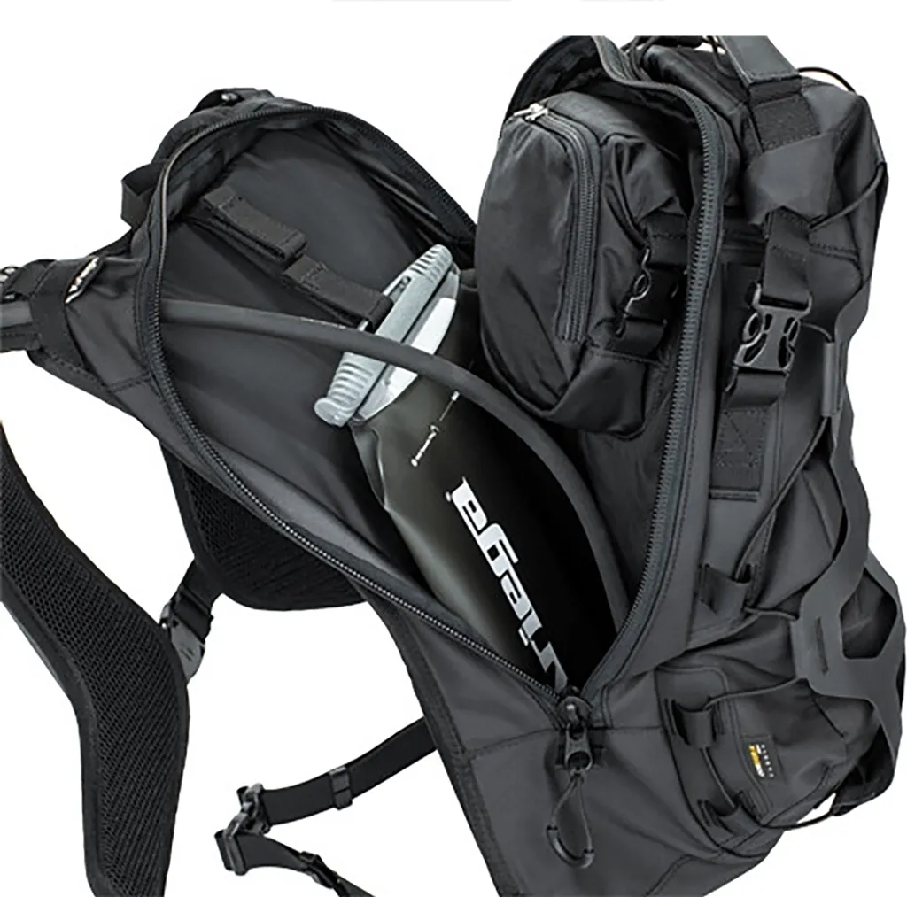 Sac à dos moto imperméable Kriega Trail 18 noir avec compartiment étanche - 10