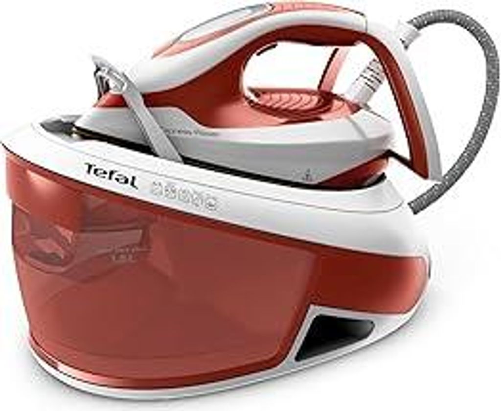 Tefal Express Power Dampfbügelstation, Kalk-Kollektor, Smart Temp-Technologie, 420 g/Min. Dampfstoß, 6,3-Bar-Druck, Eco-Modus, 1,8 L Wassertank, ...
