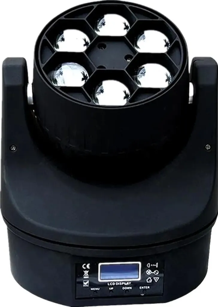 Lyre LED de scène motorisée Effet Beam RGBW pour soirée et DJ mobile 4en1