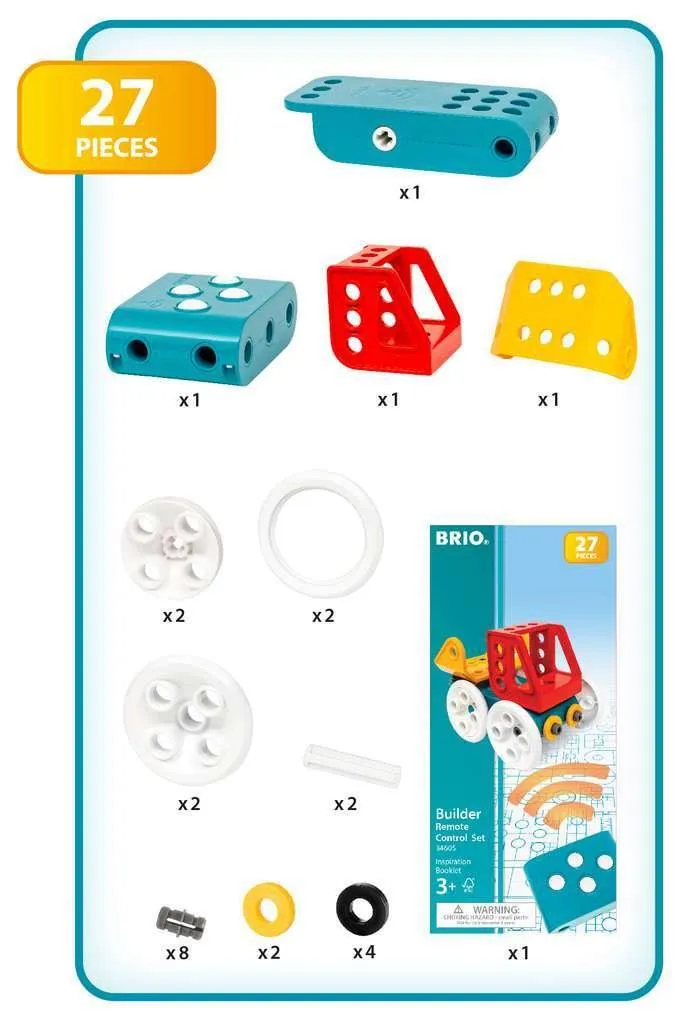 Construire un Véhicule Télécommandé BRIO Builder : Coffret de Jeu Complet - 9