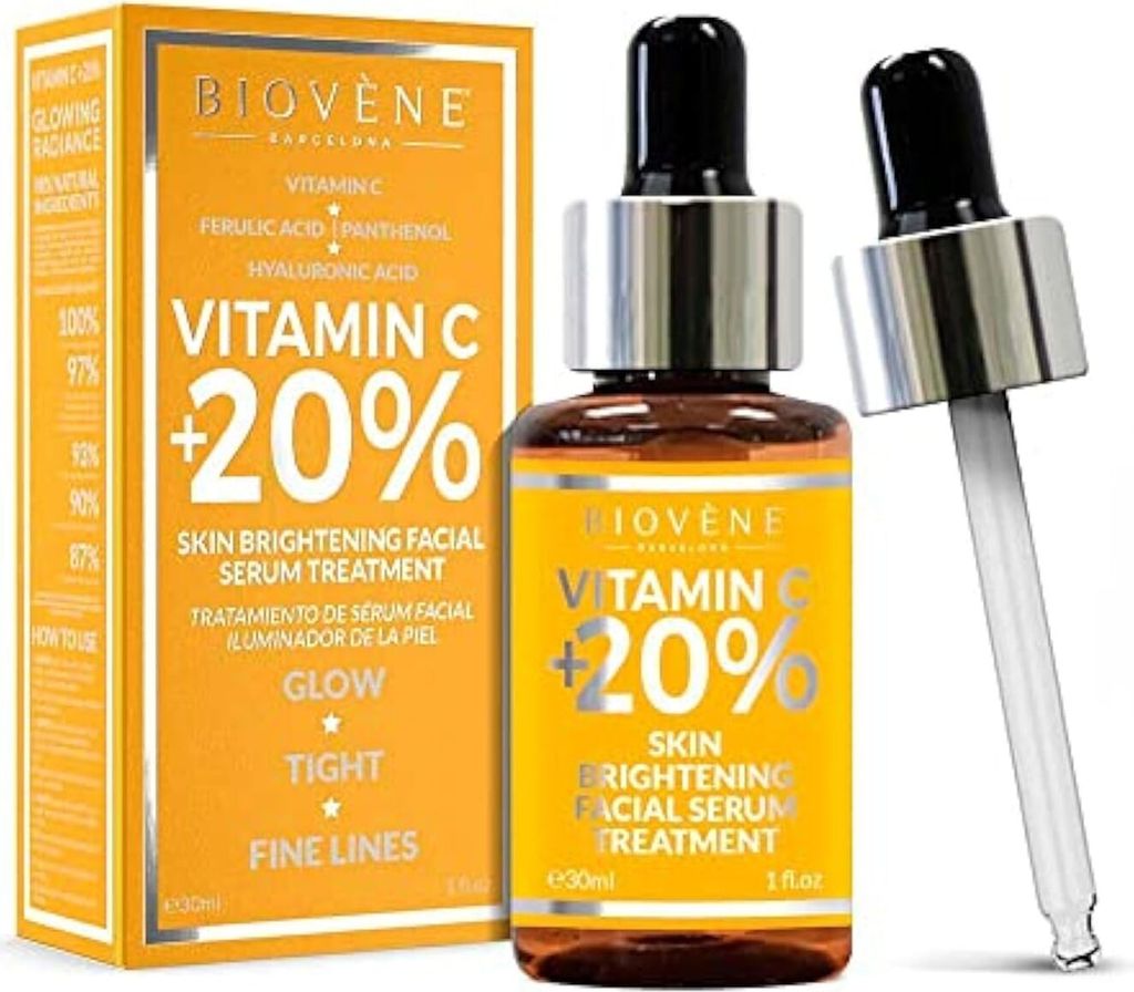 Biovene vitamín C 20% rozjasňujúce pleťové sérum na tvár Obrázok produktu 
