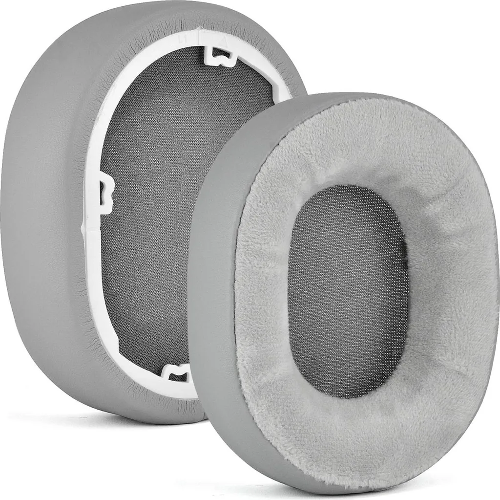 Kit Ear Pads Corsair HS55 HS65 Grigio Velluto Hybrid Noise Cancelling