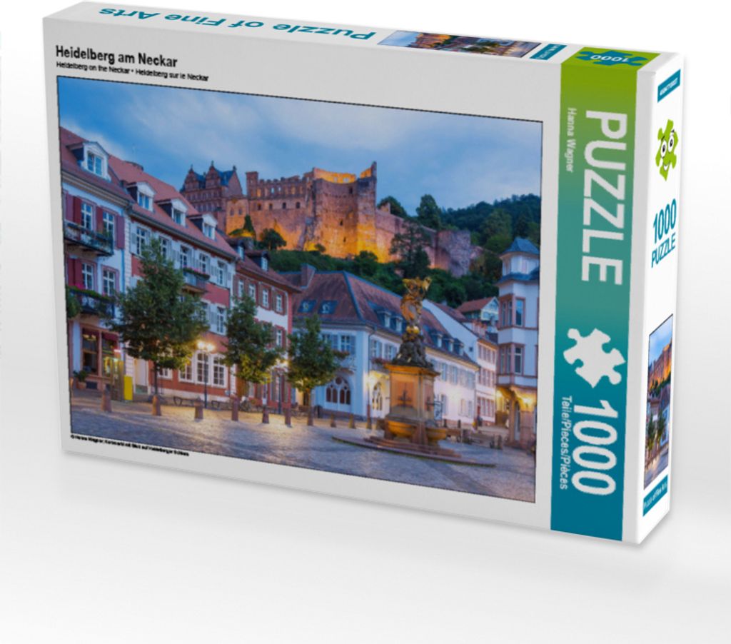 CALVENDO Puzzle Heidelberg am Neckar | 1000 Teile Produktbild 
