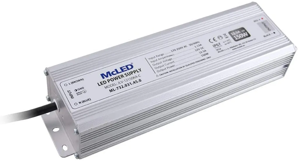 Transformateur 12V anti-scintillement pour ampoule LED alimentation IP67