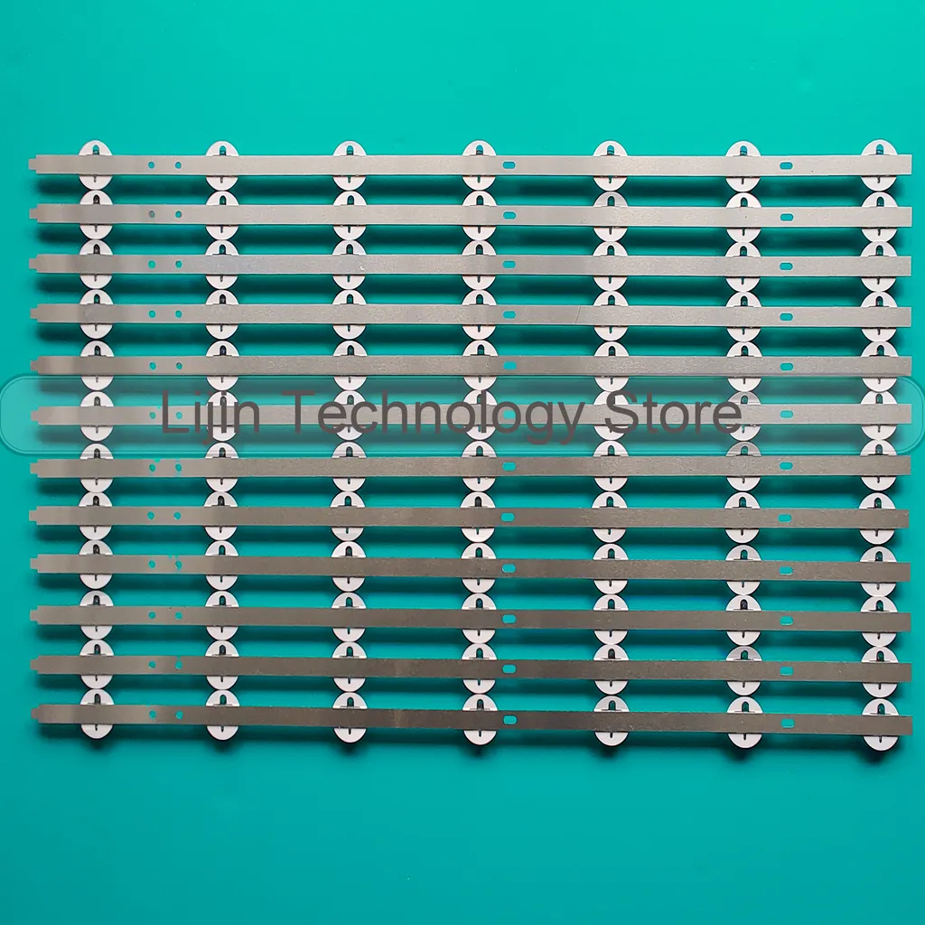 Kit 12 Strisce LED Retroilluminazione TV 595mm 3V - Ricambio Professionale - 5