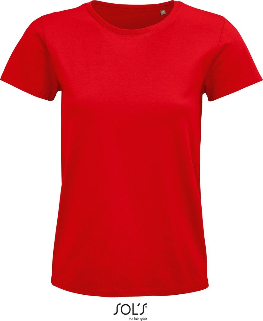 SOLs 03579 | Damen Shirt, Pioneer Women T-Shirt, Jersey 175 - Farbe: Red - Größe: L