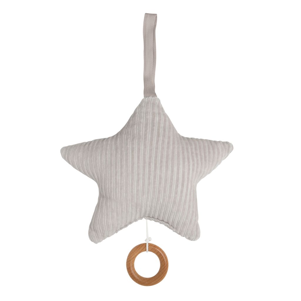 Baby's Only Spieluhr Stern Sense - Kieselgrau - 22x21 cm