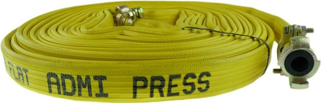 Pressluftschlauch AdmiPress FLAT Y Innen- 19 mm Auen- 24 mm Lnge 20 m gelb