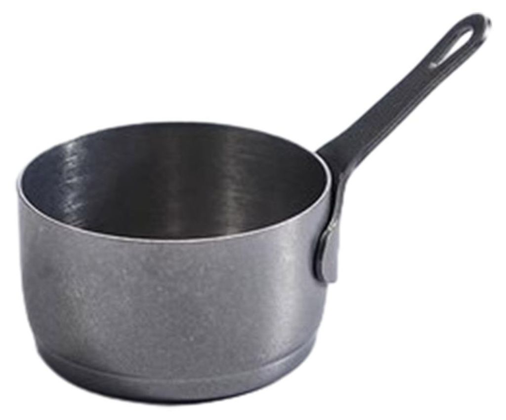 Edelstahl-Saucenbecher mit Griff, wiederverwendbare Metall-Dipbecher, kleiner Servierbecher für Ketchup, Vorspeisen und Sojasauce
