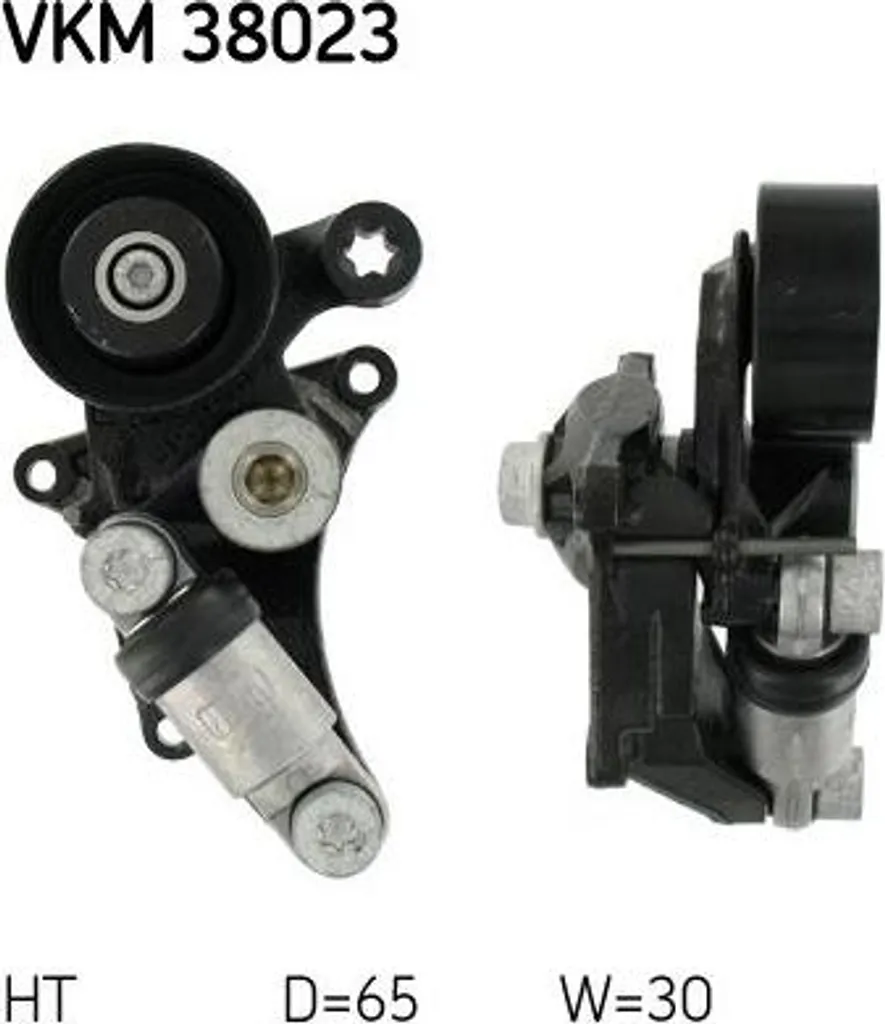 Réparation Courroie Mercedes avec le Galet Tendeur SKF VKM 38023 Neuf