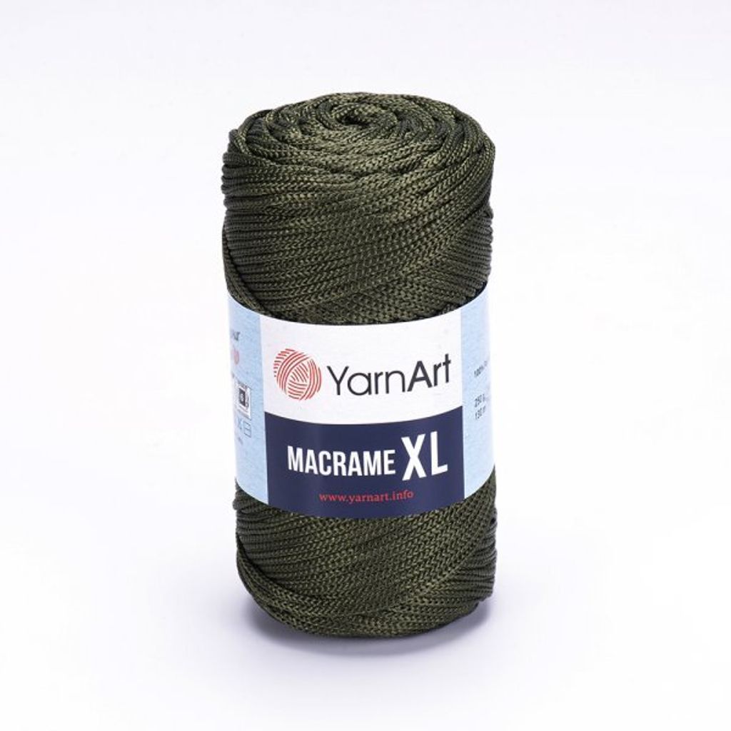 YarnArt Macrame XL příze 250 g / 100 m - barva 164 khaki - Obrázek produktu 