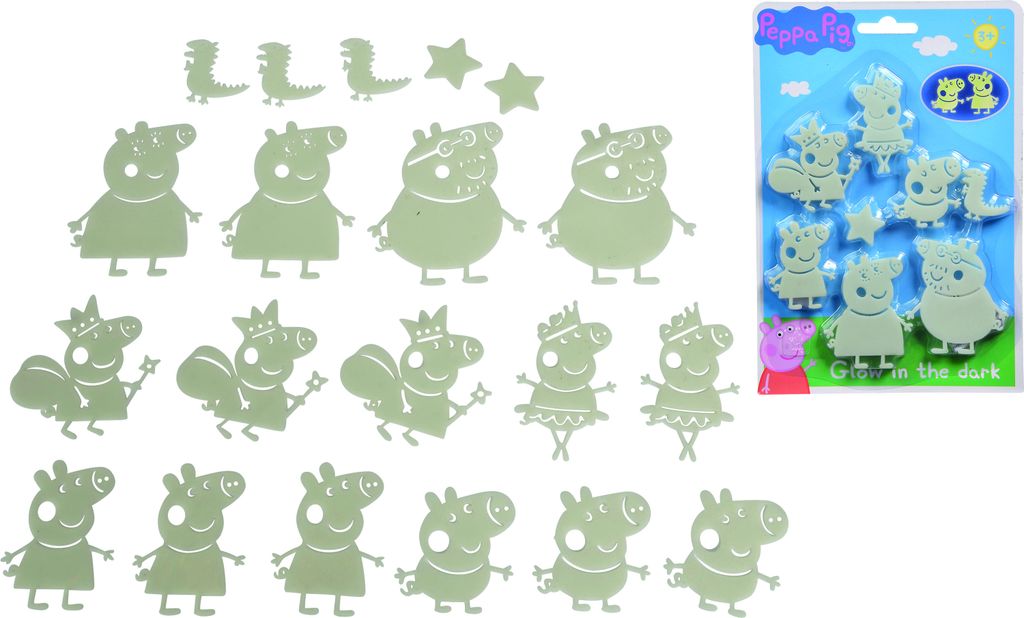 set di 20 pezzi Peppa Pig GID 2,5-7 cm Immagine del prodotto 