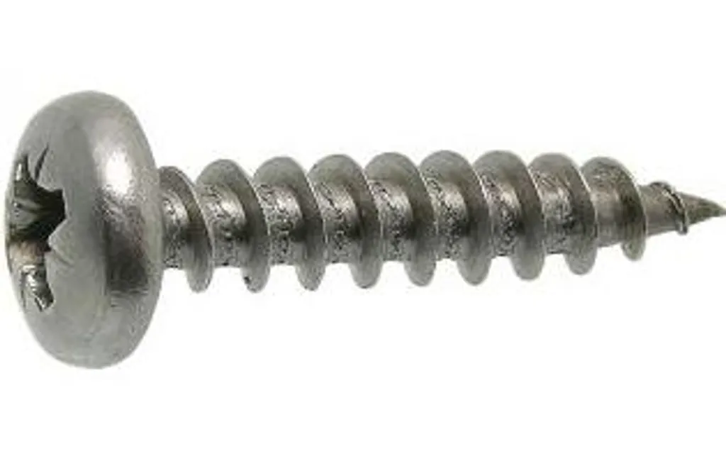 Boîte de 200 vis à bois inox A2 ACTON 4.5x50 mm à tête cylindrique PZ