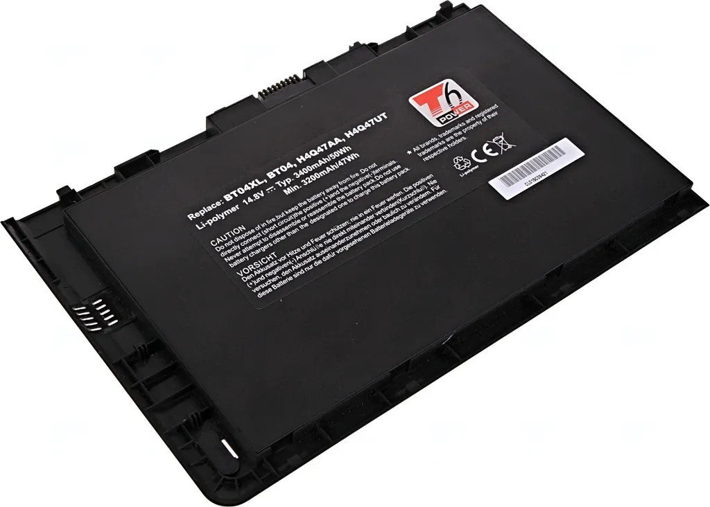 Ricambio Batteria HP BT04XL T6 Power 50Wh per EliteBook 9470m 9480m