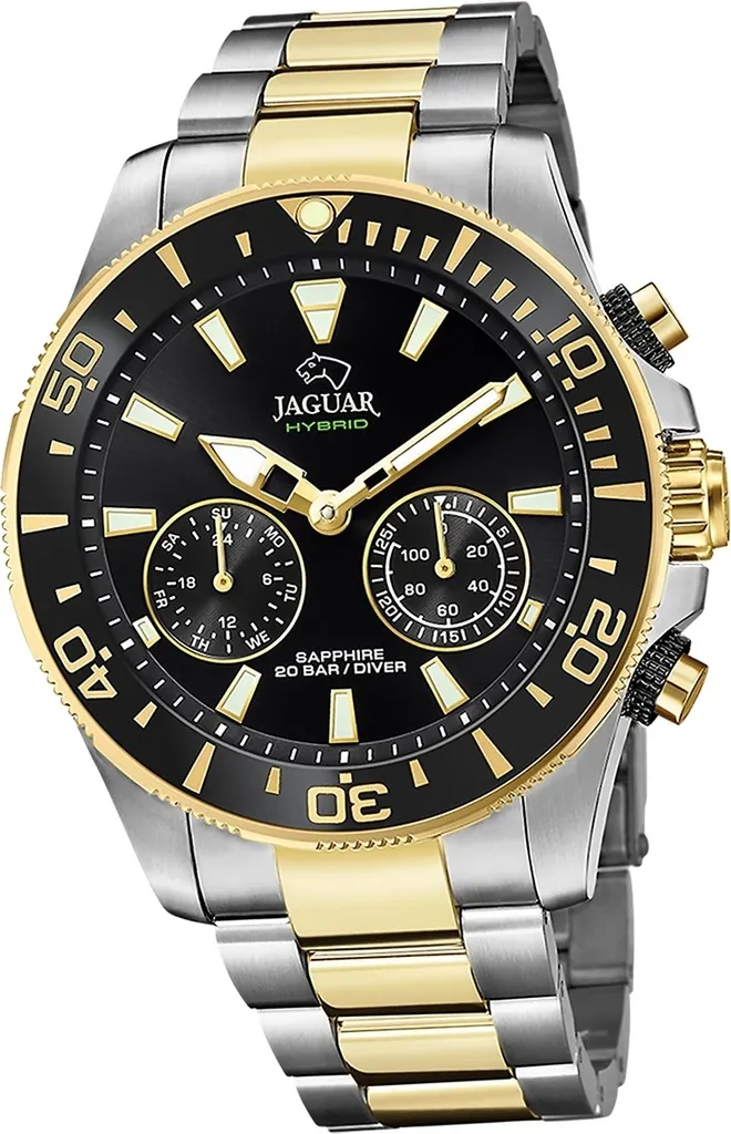 Montre Jaguar acier D2UJ889/2 : restez connecté avec style et luxe
