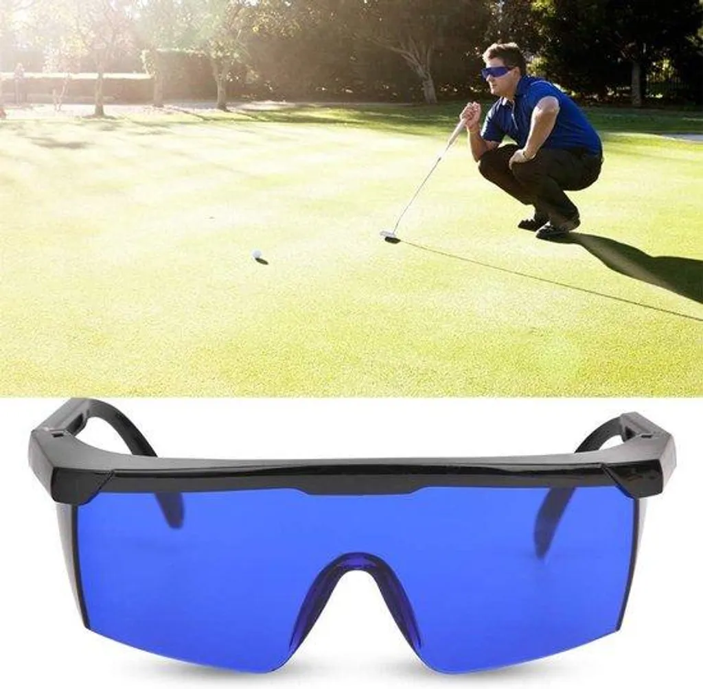 Lunettes de recherche de balles de golf avec verres teintés bleu G1