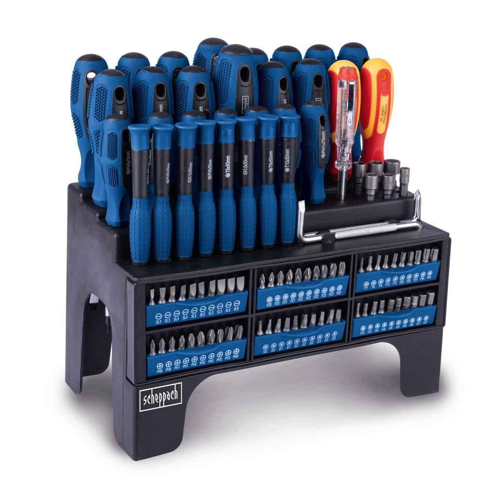 Scheppach Schraubendreher Set VDE - 100-tlg. | Haushalt | Produktbild 