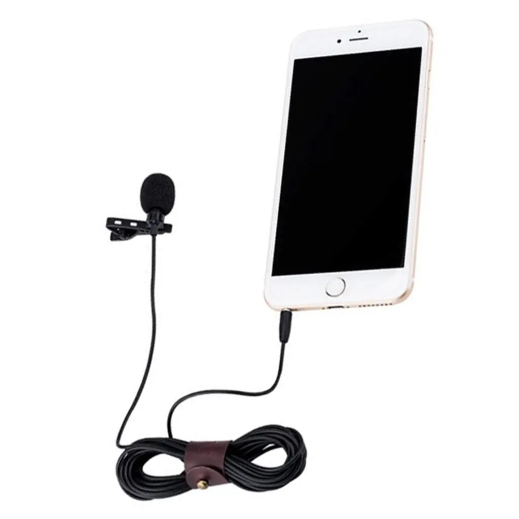 Micro cravate pour vlogging et interview sur iPhone avec prise Jack 3.5mm - 2