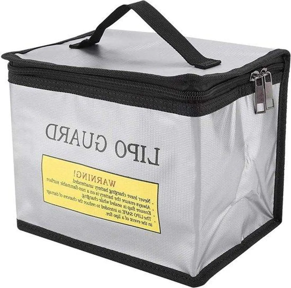 Pochette de sécurité pour batterie LiPo - Sac de transport ignifugé