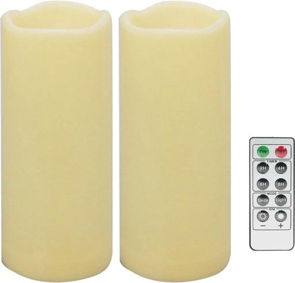 Lanterne LED étanche à piles avec télécommande pour jardin et terrasse
