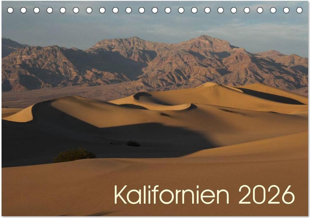 Kalifornien 2026 (Tischkalender 2026 DIN A5 quer), CALVENDO Monatskalender