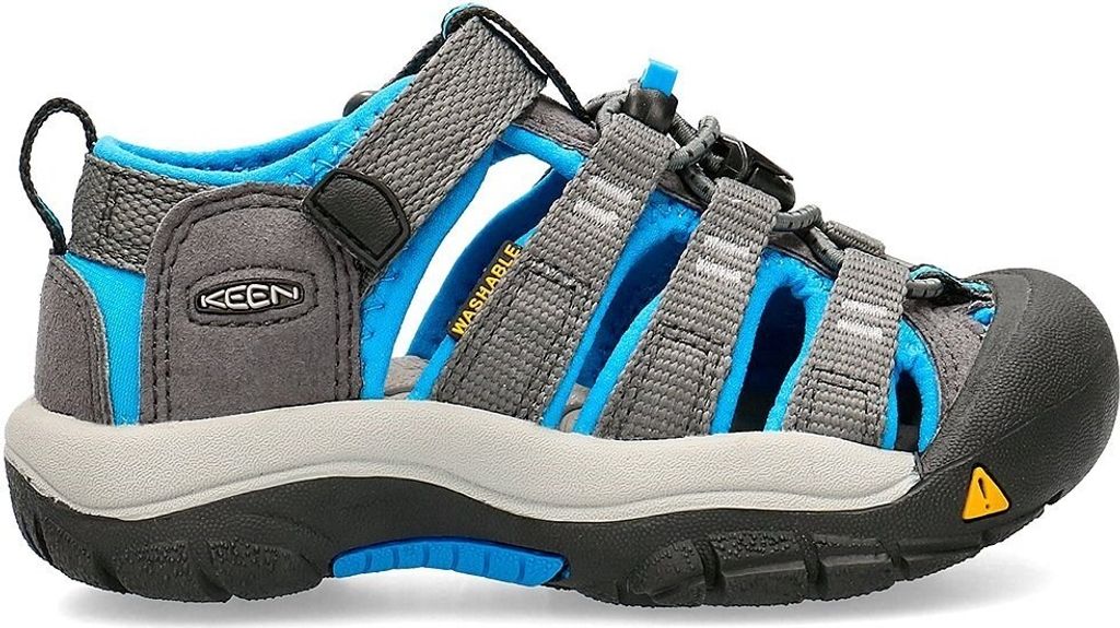 Keen Unisex Kinder Newport H2 Sandale, Grau (Magnet/Brilliant Blue), 29 EU